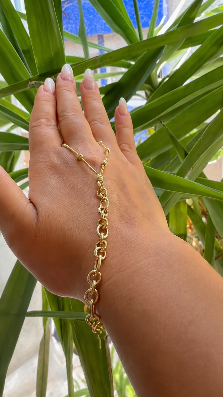 4K Gold Link Bracelet – 4.76 g