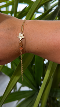 14K Gold Star Bracelet – 2.52 g