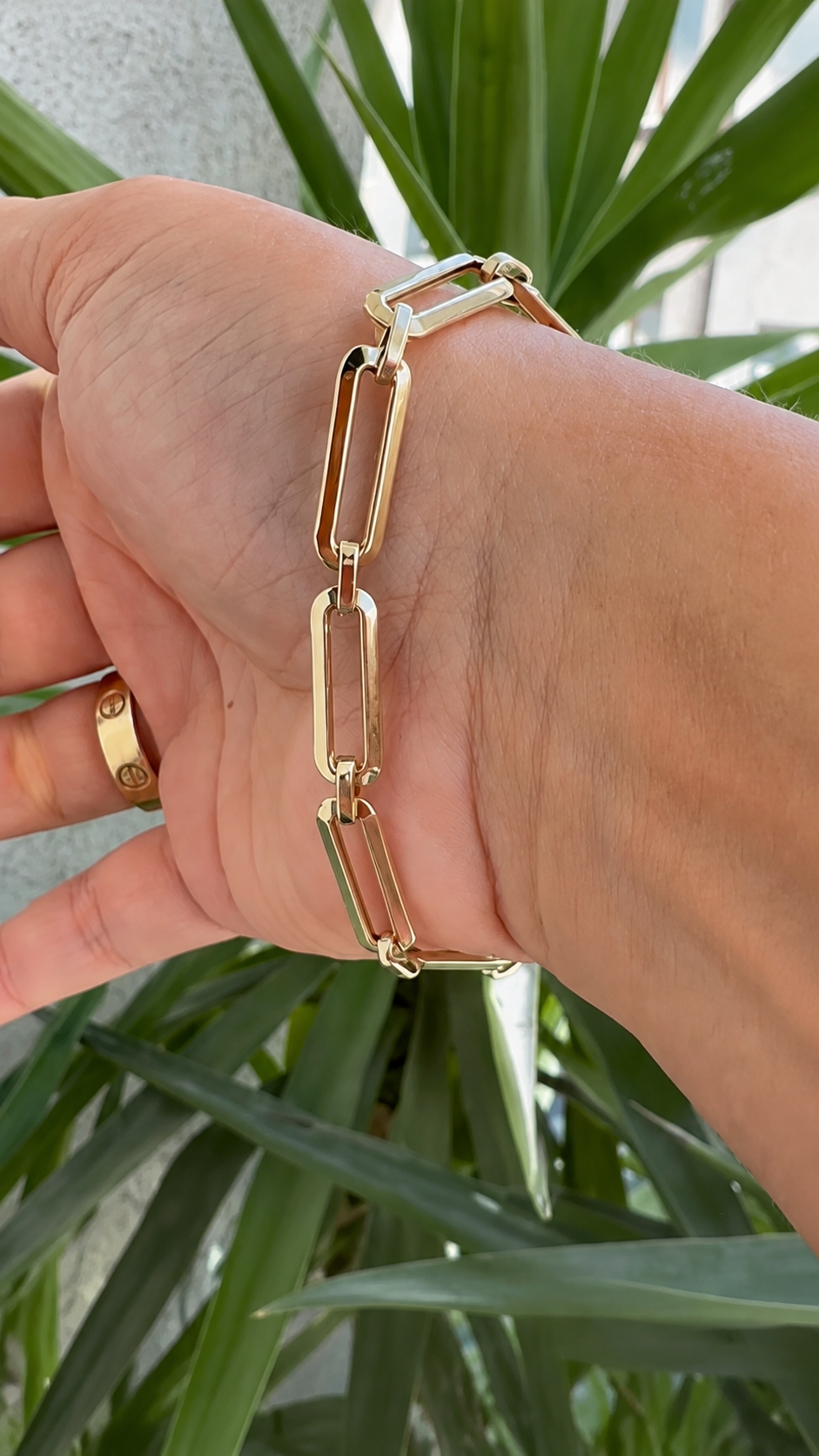 14K Gold Chain Bracelet – 3.79 g